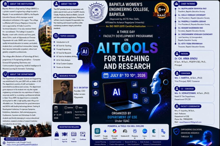 AI TOOLS FOR TEACHING AND RESEARCH