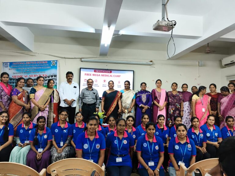 Bapatla Women’s Engineering College Successfully Organizes Free Mega Medical Camp