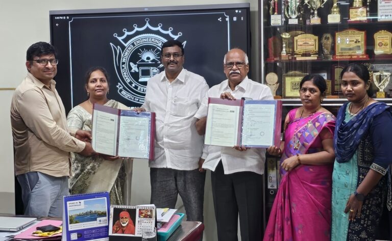 Bapatla Women’s Engineering College Signs MoU with Core IoT Technologies Pvt. Ltd., India to Strengthen Industry–Academia Collaboration
