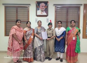 Bapatla Women’s Engineering College NCC Cadet Uma Selected for Adventure Camp at Manali